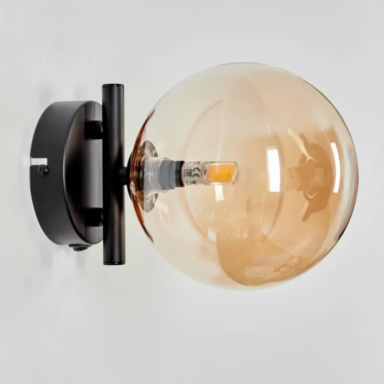 Applique murale - Verre Chehalis Ambre, 1 lumière