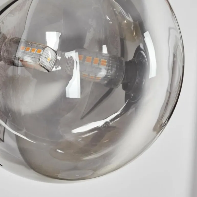 Applique murale - Verre Chehalis Ambre, Fumé, 3 lumières