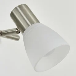 Applique murale Villaseca LED Nickel mat, 2 lumières