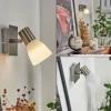 Applique murale Villaseca LED Nickel mat, 1 lumière