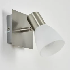Applique murale Villaseca LED Nickel mat, 1 lumière