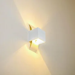 Applique murale Baku Blanc, 1 lumière