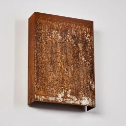 Applique murale Benin LED Rouille, 2 lumières