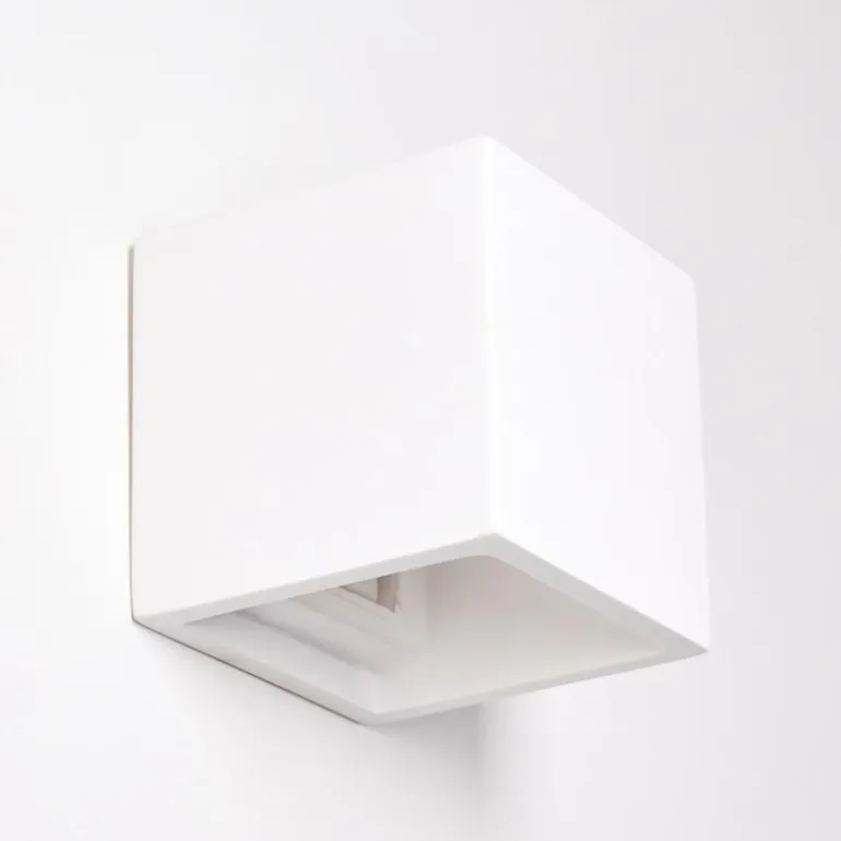 Applique murale Braslo Blanc, 1 lumière