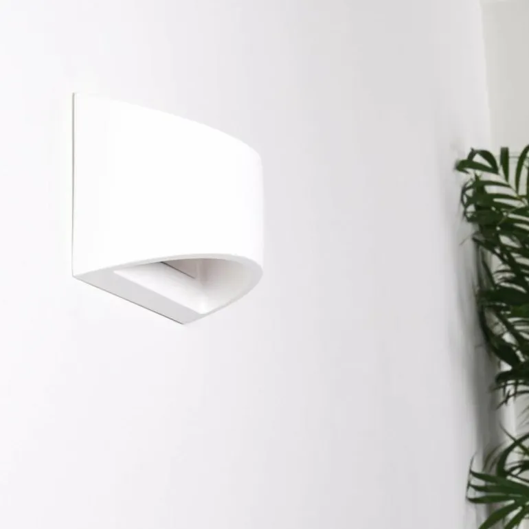 Applique murale Braslo Blanc, 1 lumière