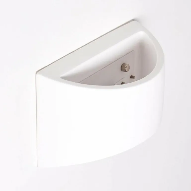 Applique murale Braslo Blanc, 1 lumière