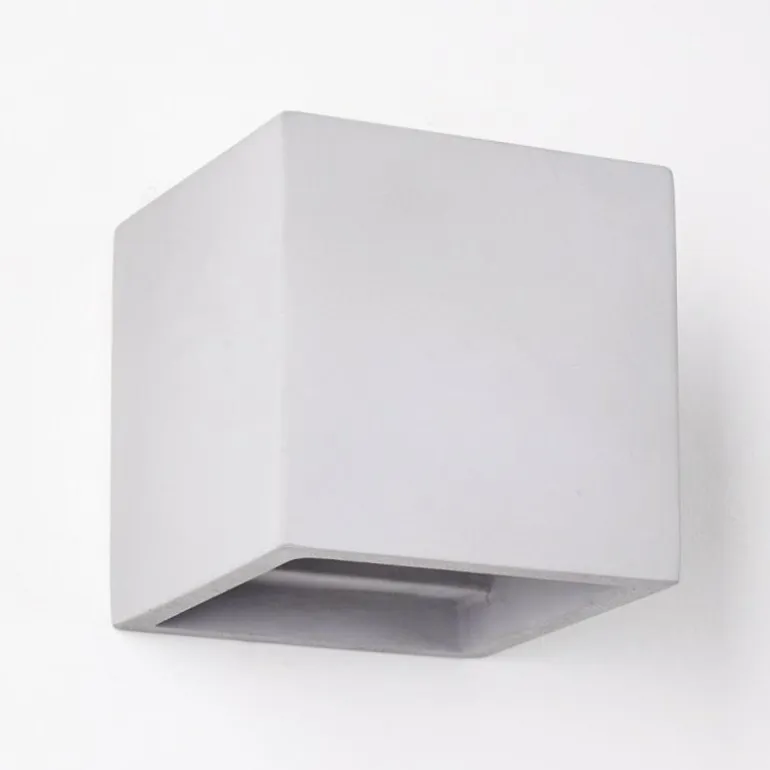 Applique murale Braslo Gris, 1 lumière