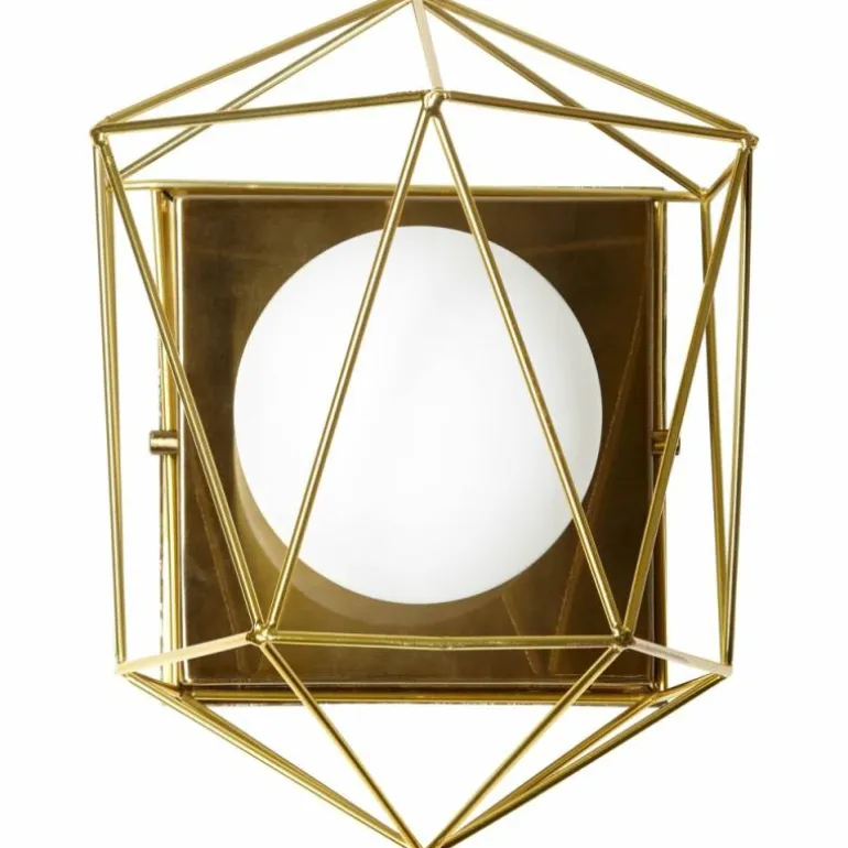 Applique murale Brilliant Synergy Laiton, Blanc, 1 lumière