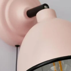 Applique murale Brilliant Telio Rose, 1 lumière