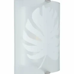 Applique murale Brilliant Uja Argenté, 1 lumière