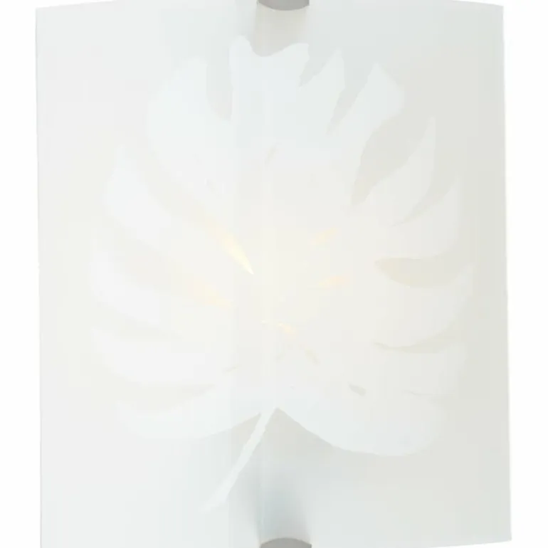 Applique murale Brilliant Uja Argenté, 1 lumière
