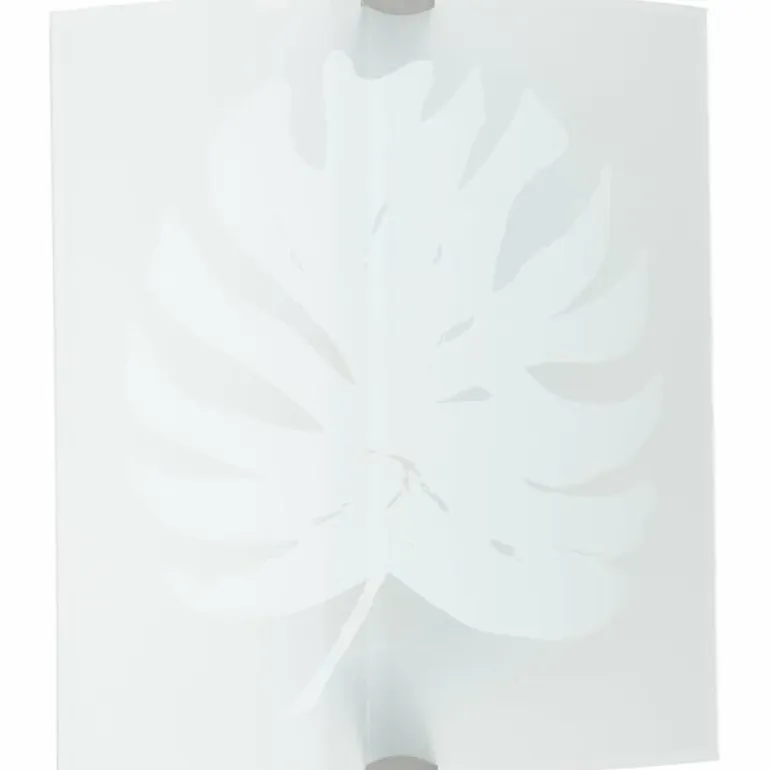 Applique murale Brilliant Uja Argenté, 1 lumière