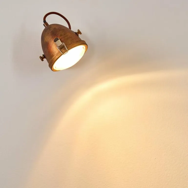 Applique murale Butikon Rouille, 1 lumière