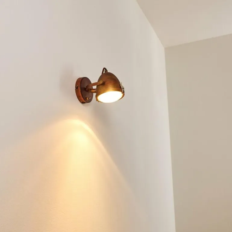 Applique murale Butikon Rouille, 1 lumière