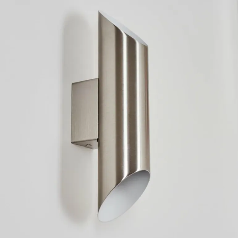 Applique murale Cann LED Nickel mat, 2 lumières