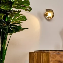 Applique murale Chagres Nickel mat, 1 lumière