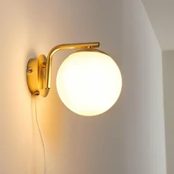 Applique murale Chemung Laiton, 1 lumière