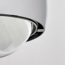 Applique murale chrome Sapri Chrome, 1 lumière
