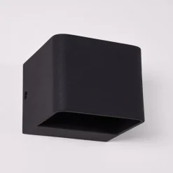 Applique murale Chuitna LED Noir, 1 lumière