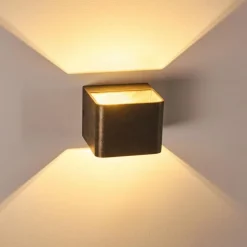 Applique murale Chuitna LED Nickel mat, 1 lumière