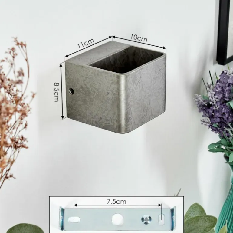 Applique murale Chuitna LED Nickel vieilli, 1 lumière