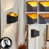 Applique murale Clarens LED Écru, Noir, 1 lumière