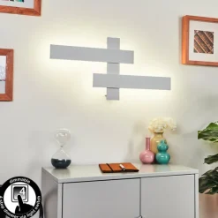 Applique murale Cuchara LED Blanc, 2 lumières
