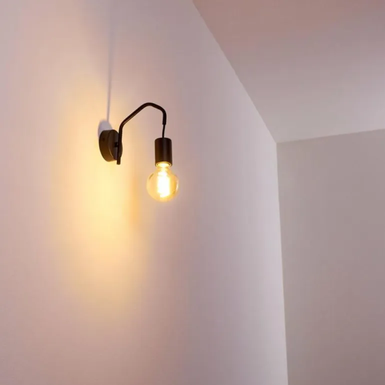 Applique murale Cuyama Noir, 1 lumière