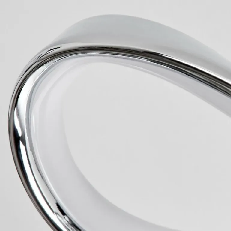 Applique murale Dauntey LED Chrome, Blanc, 1 lumière