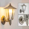 Applique murale d'extérieur Moskau Acier inoxydable, 1 lumière