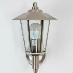 Applique murale d'extérieur Moskau Acier inoxydable, 1 lumière