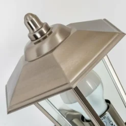 Applique murale d'extérieur Moskau Acier inoxydable, 1 lumière
