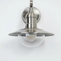 Applique murale d'extérieur Broni Acier inoxydable, 1 lumière
