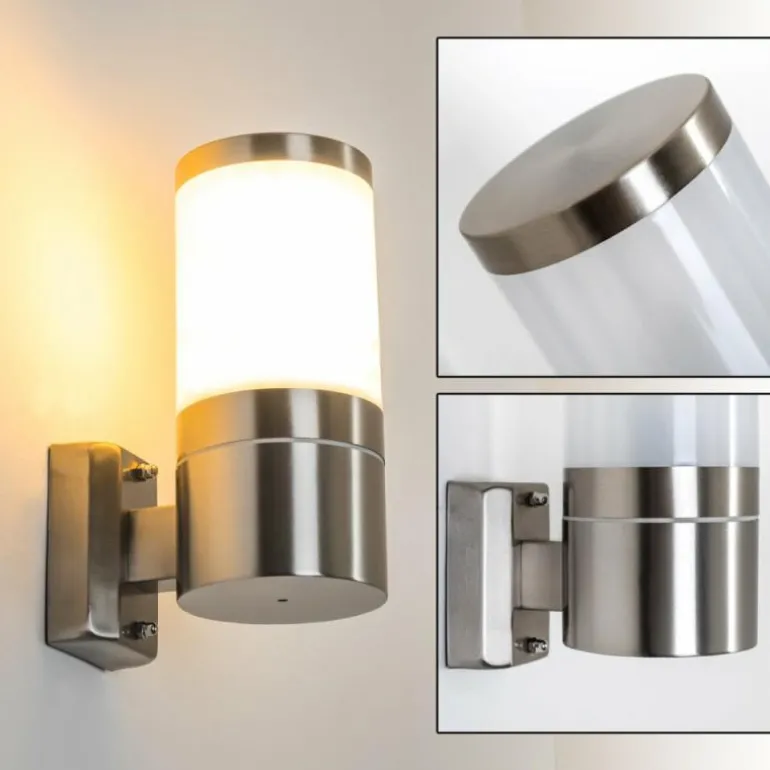 Applique murale d'extérieur TOLSONA Acier inoxydable, 1 lumière