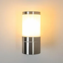 Applique murale d'extérieur TOLSONA Acier inoxydable, 1 lumière