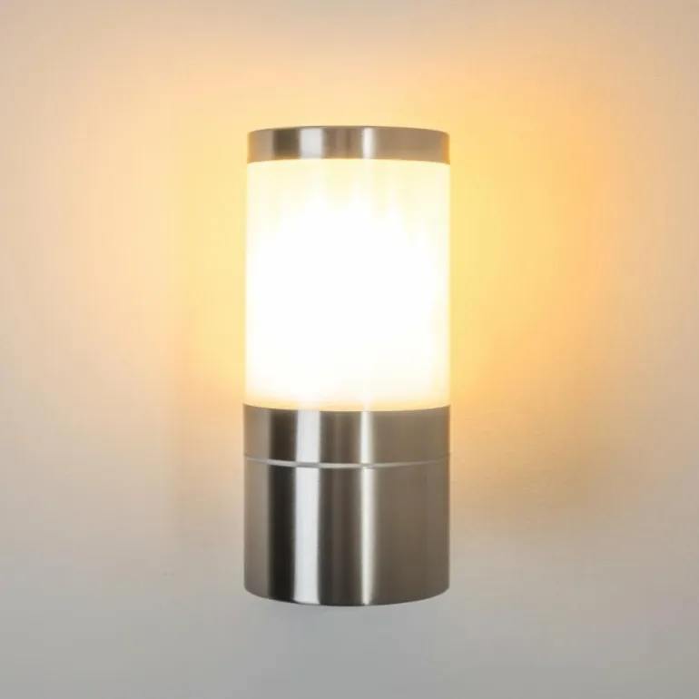 Applique murale d'extérieur TOLSONA Acier inoxydable, 1 lumière