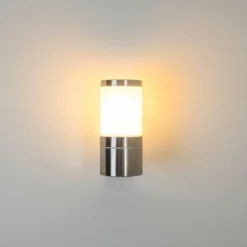 Applique murale d'extérieur TOLSONA Acier inoxydable, 1 lumière