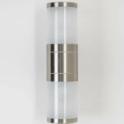 Applique murale d'extérieur TOLSONA Acier inoxydable, 2 lumières