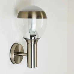Applique murale d'extérieur CORDOVA LED Acier inoxydable, 1 lumière