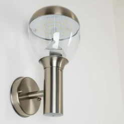 Applique murale d'extérieur CORDOVA LED Acier inoxydable, 1 lumière