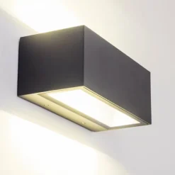 Applique murale d'extérieur GEMINI LED Anthracite, 1 lumière