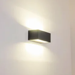 Applique murale d'extérieur GEMINI LED Anthracite, 1 lumière