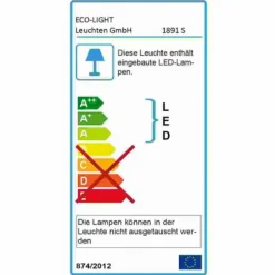 Applique murale d'extérieur Spider LED Anthracite, 1 lumière