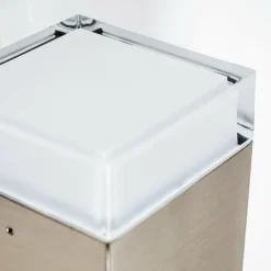 Applique murale d'extérieur Tibor LED Acier inoxydable, 2 lumières