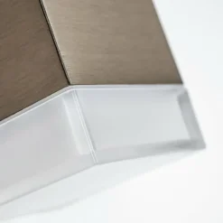 Applique murale d'extérieur Tibor LED Acier inoxydable, 2 lumières