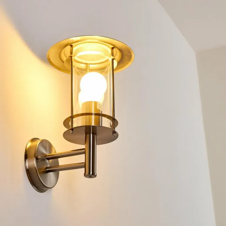 Applique murale d'extérieur Mulo Acier inoxydable, 1 lumière