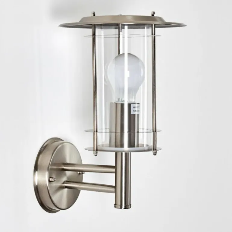Applique murale d'extérieur Mulo Acier inoxydable, 1 lumière