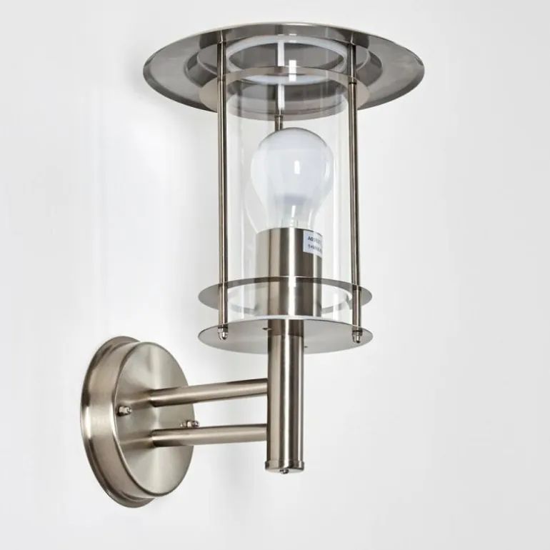 Applique murale d'extérieur Mulo Acier inoxydable, 1 lumière
