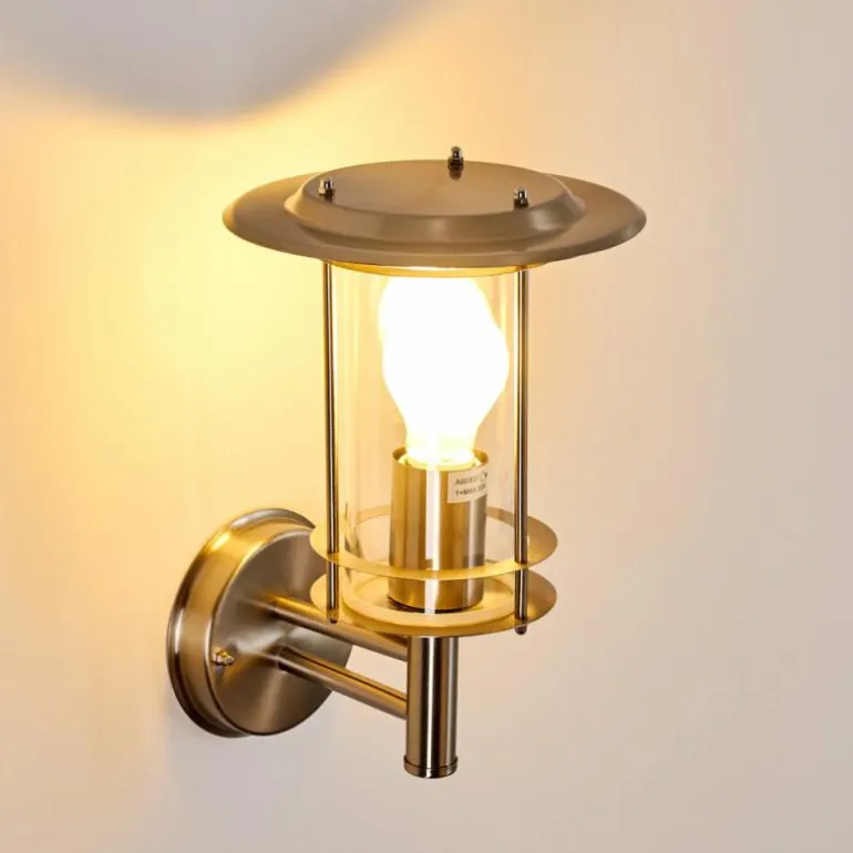 Applique murale d'extérieur Mulo Acier inoxydable, 1 lumière