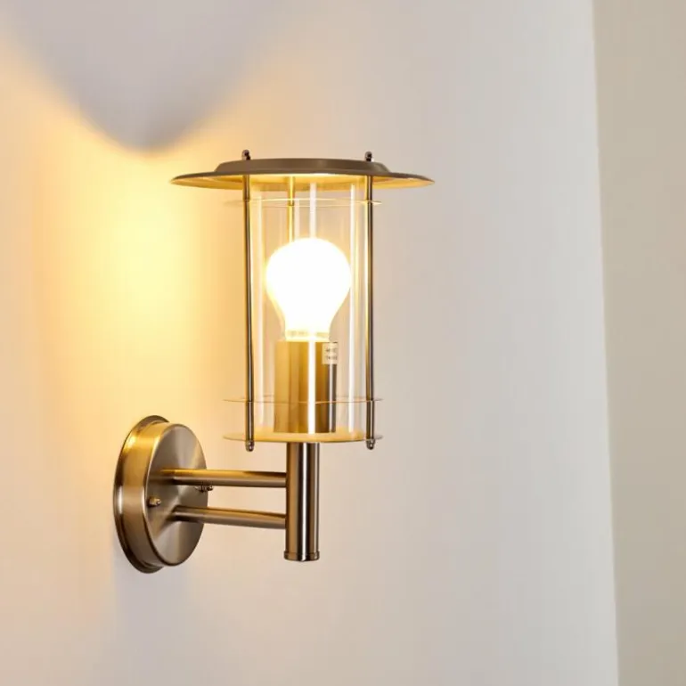 Applique murale d'extérieur Mulo Acier inoxydable, 1 lumière